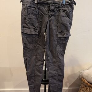 Old Navy Women's Gray Cargo Pants